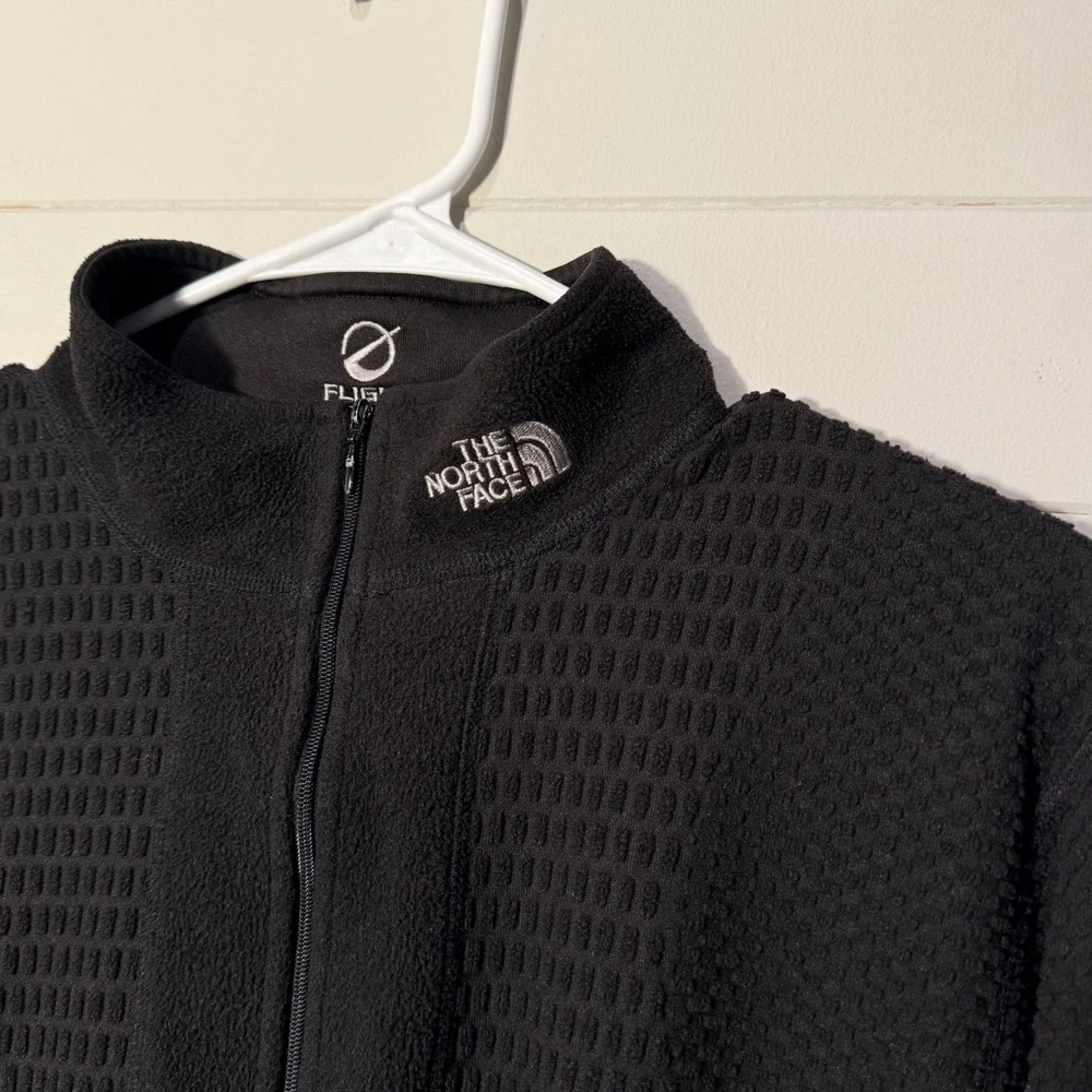 The North Face Flight Series Mens Black 1/2 Zip Pullover Fleece Large Reversible